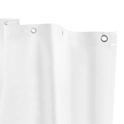 Kenney Microban Protected Medium Weight PEVA Shower Liner, 70 W x 72 H