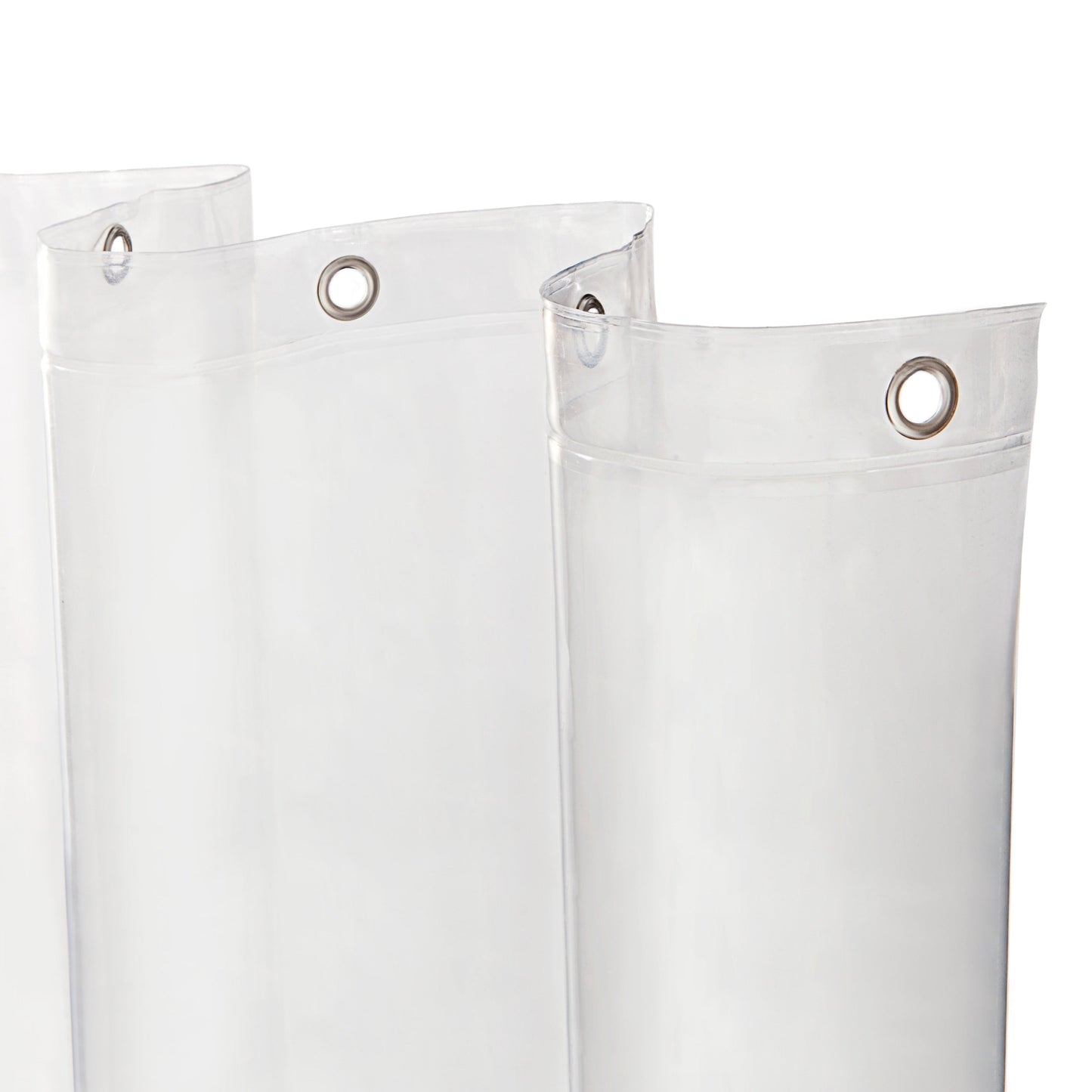Kenney microCLEAN Antimicrobial Protection Medium Weight PEVA Shower Curtain Liner, 70 W x 72 H