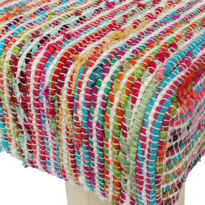 Laveta Handcrafted Boho Fabric Rectangular Bench by Christopher Knight Home