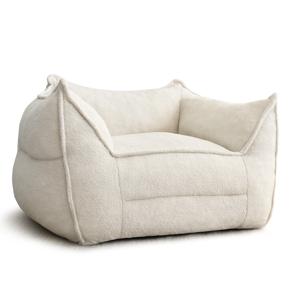 Lazy Sofa Couch Living Room Sofa Bean Bag Chair with Memory Foam