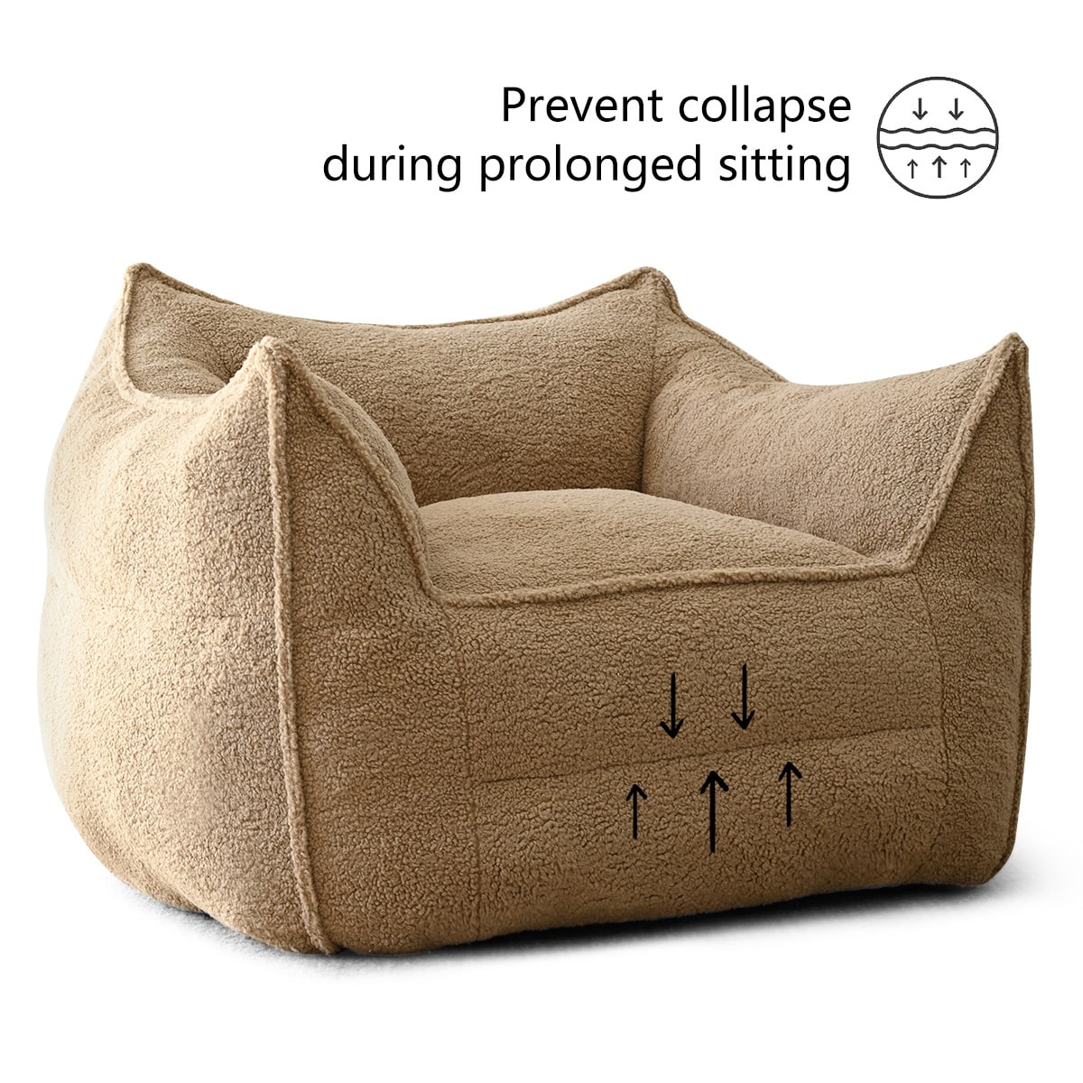 Lazy Sofa Couch Living Room Sofa Bean Bag Chair