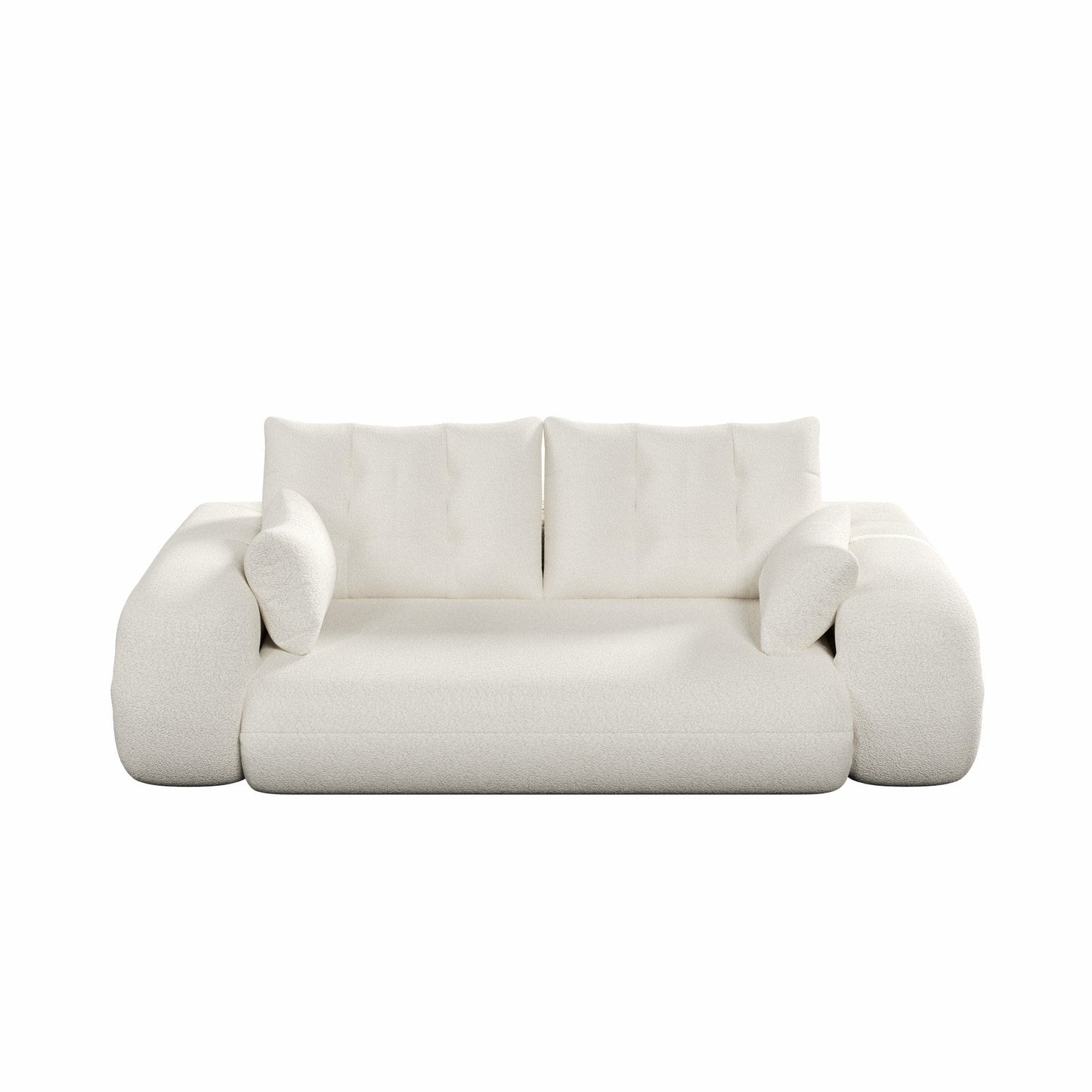 78in Wide Lazy Sofa Couch Multi Functional Foldable Sofa Bed