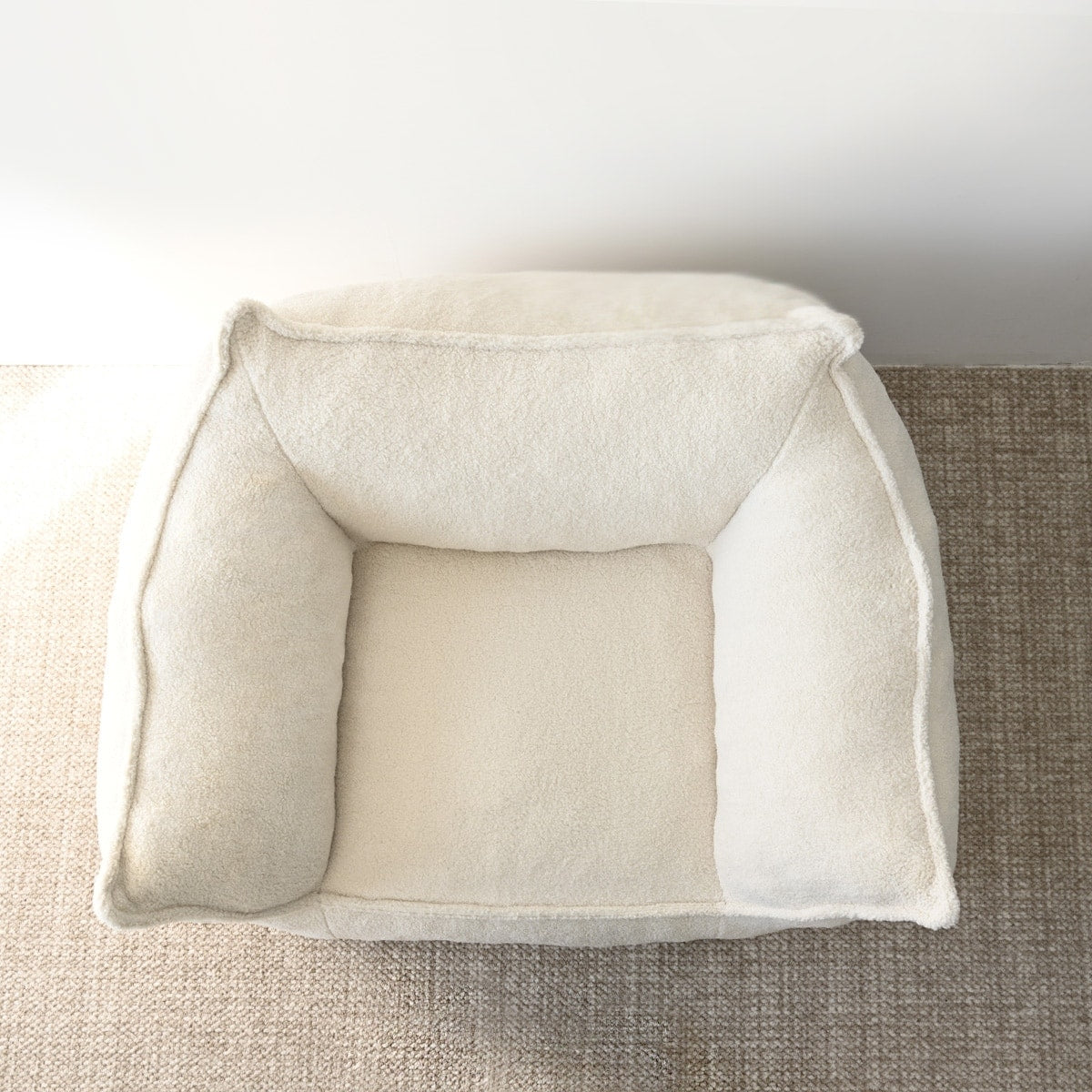 Lazy Sofa Couch Living Room Sofa Bean Bag Chair with Memory Foam