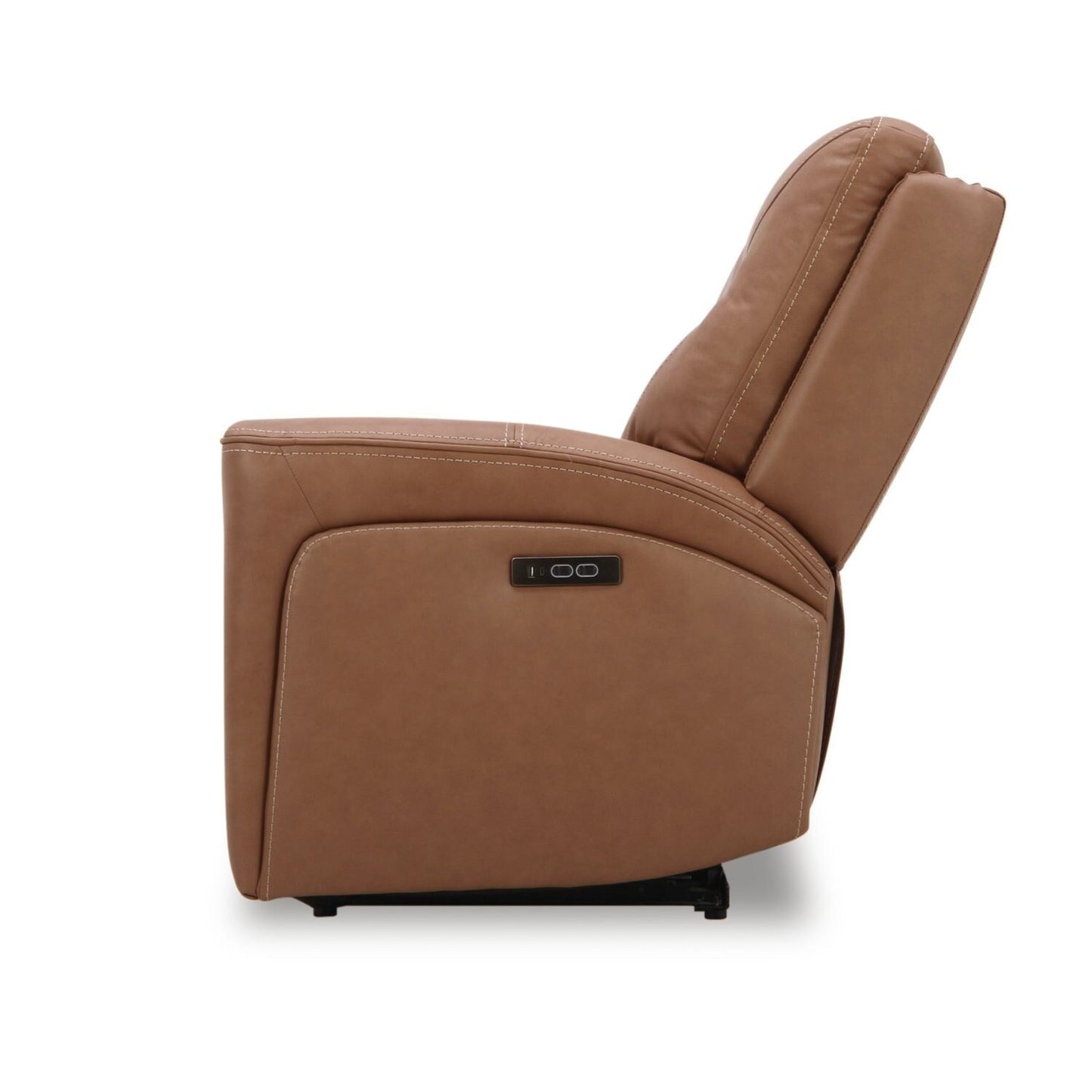 Liberty Furniture Bennett Power Reclining Sofa Butternut Brown Leather - Width 89 x Depth 39 x Height 41