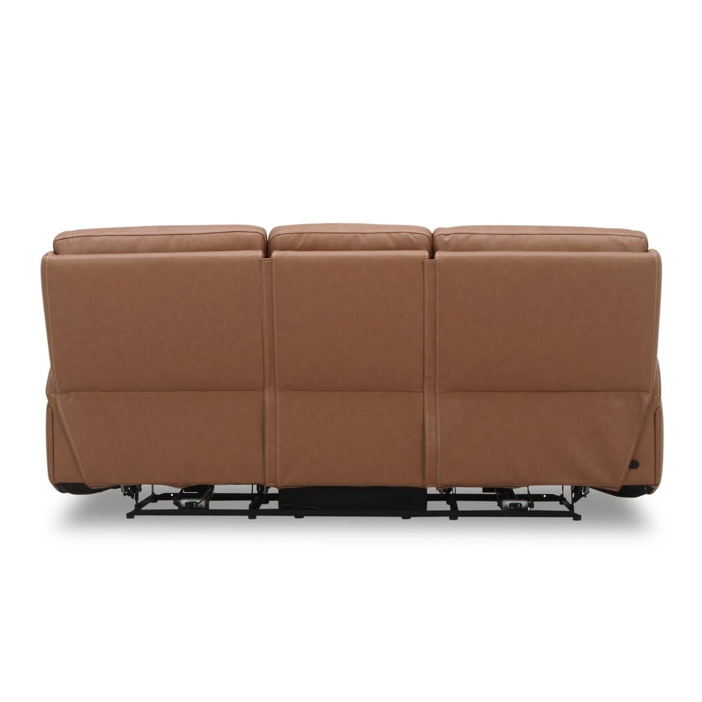 Liberty Furniture Bennett Power Reclining Sofa Butternut Brown Leather - Width 89 x Depth 39 x Height 41