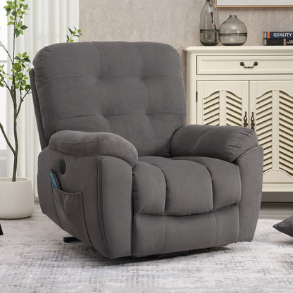 Lift Recliner with Vibration Massage, Heating, USB Port, Hidden Cup Holders, and Adjustable Recline Features