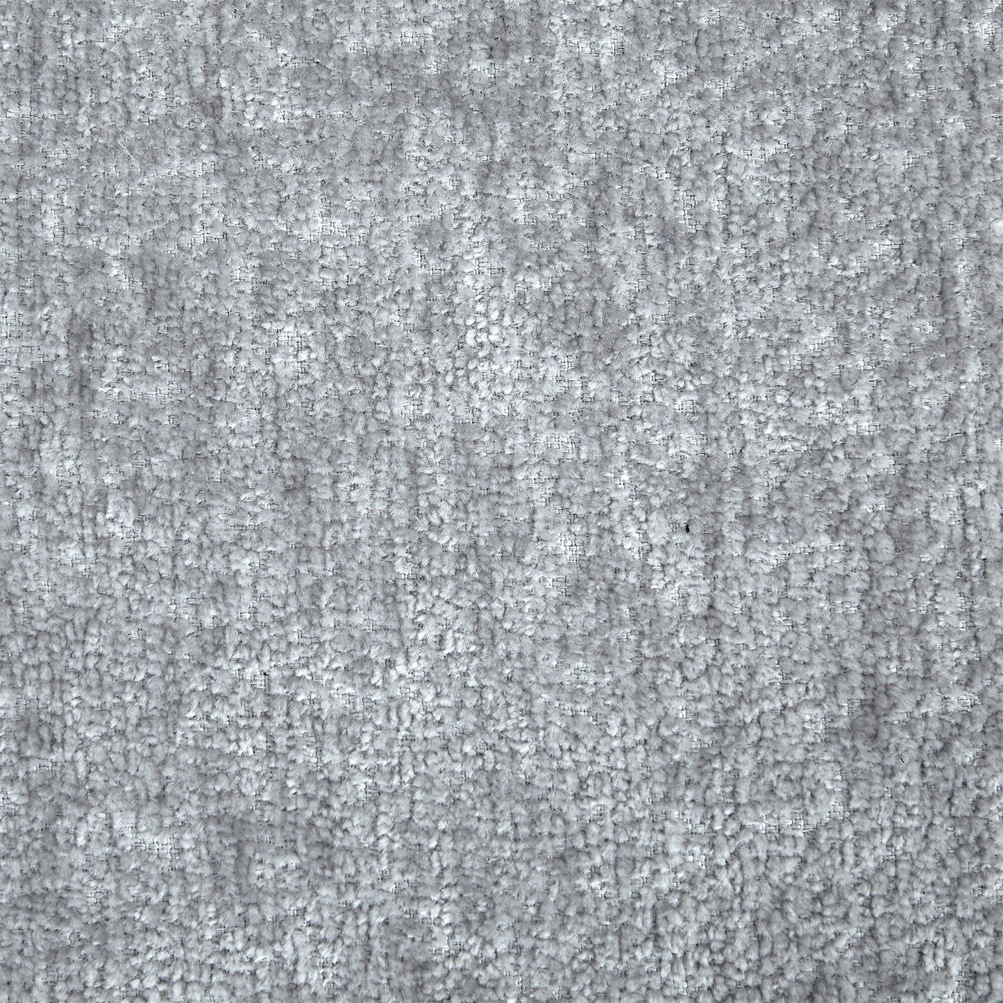 Light Gray Chenille Upholstered 3-seater Sofa with Plastic Legs