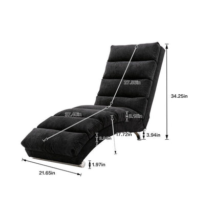 Linen Massage recliner Interior with remote control, ergonomic electric massage recliner, 5 modes