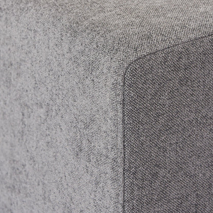 Linen Sectional Sofa Modern Upholstered Loveseat Couch