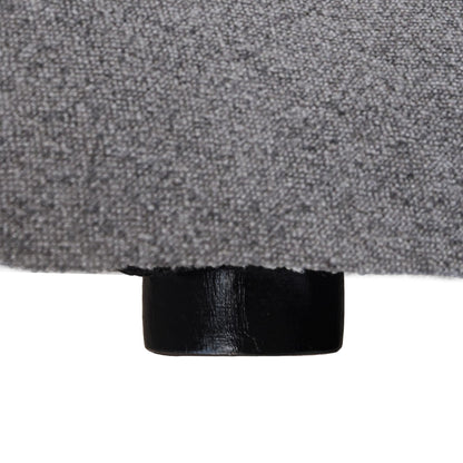 Linen Sectional Sofa Modern Upholstered Loveseat Couch