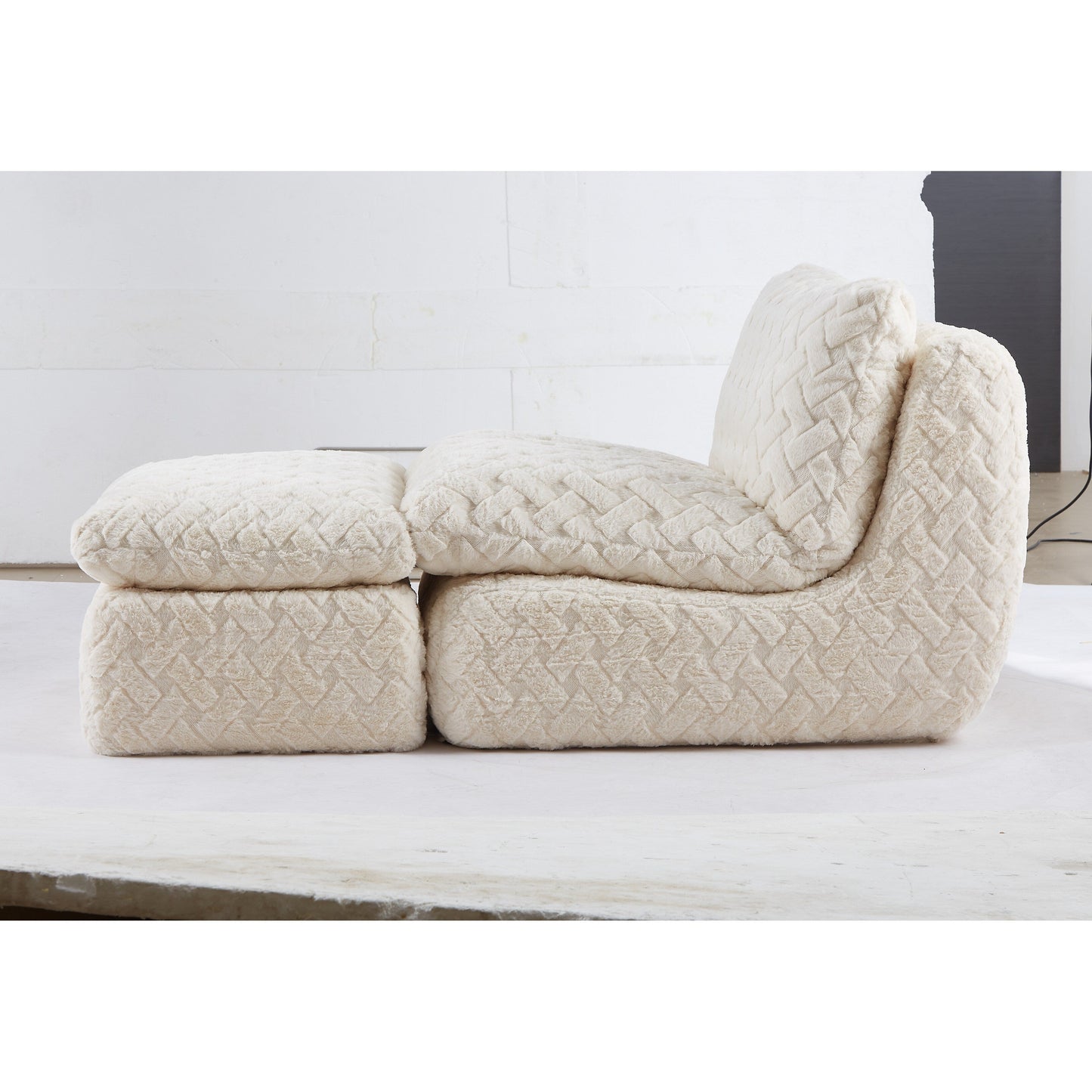 Full Compression Sofa Chair With Swivel Add Ottoman