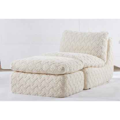 Full Compression Sofa Chair With Swivel Add Ottoman