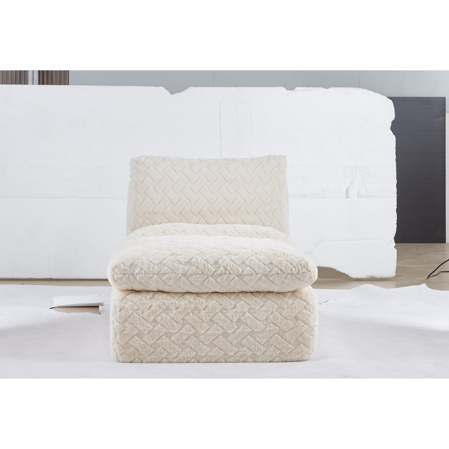 Full Compression Sofa Chair With Swivel Add Ottoman