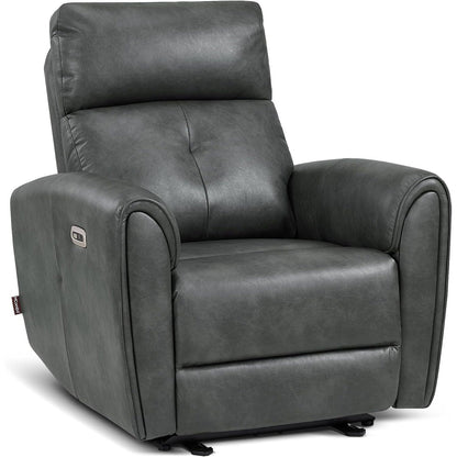 MCombo Power Small Recliners, Modern Zero Wall Hugger Recliners Chair with Lumbar Support, USB and Charging Ports, FSC Certified