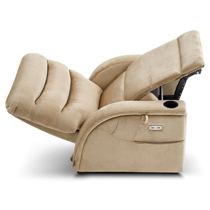 MCombo Power Zero Gravity Recliner Chair with Adjustable Headrest for Living Room, Fabric ZG334
