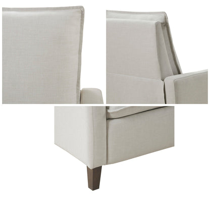 Madison Park Sierra Upholstered Manual Push Back Recliner