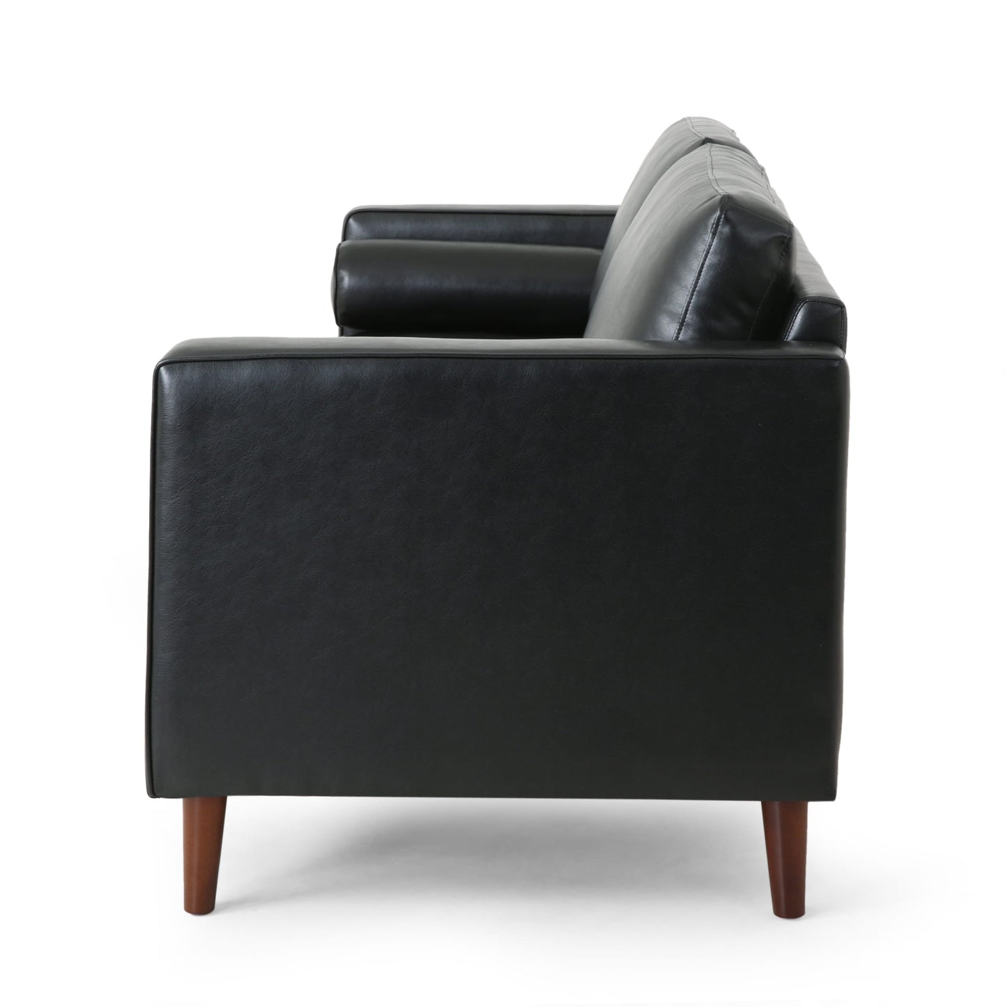 Malinta Contemporary Tufted 3 Seater Sofa by Christopher Knight Home - 82.25 L x 33.00 W x 33.00 H