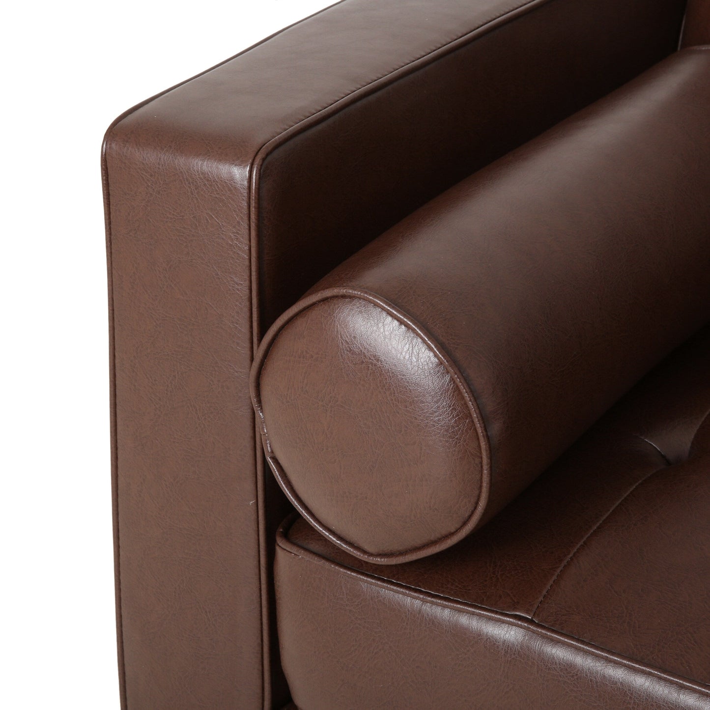 Malinta Contemporary Tufted 3 Seater Sofa by Christopher Knight Home - 82.25 L x 33.00 W x 33.00 H