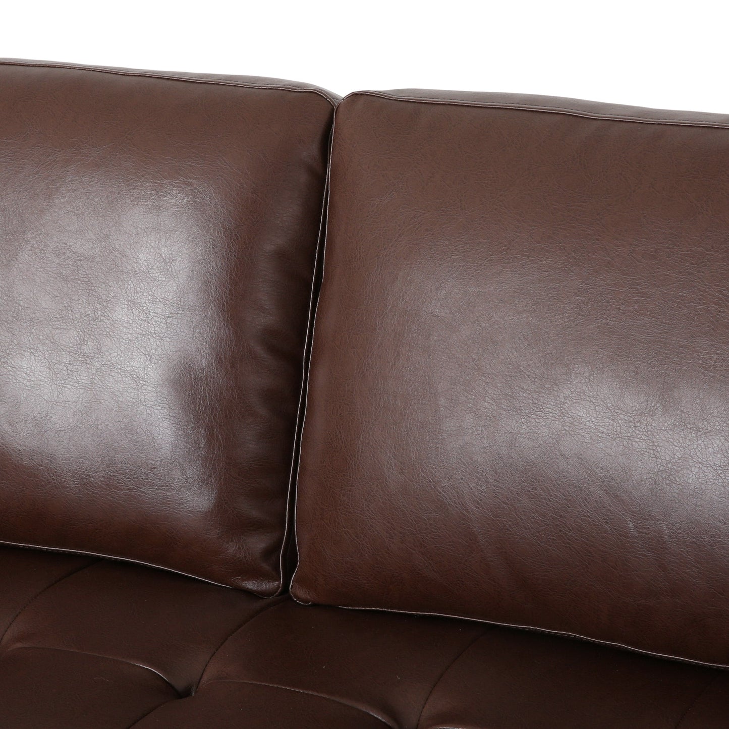 Malinta Contemporary Tufted 3 Seater Sofa by Christopher Knight Home - 82.25 L x 33.00 W x 33.00 H