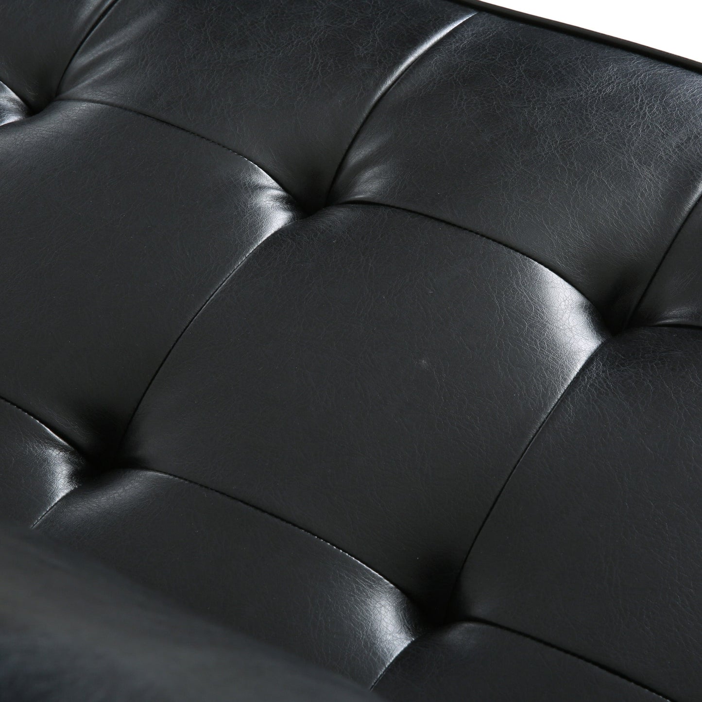 Malinta Contemporary Tufted 3 Seater Sofa by Christopher Knight Home - 82.25 L x 33.00 W x 33.00 H