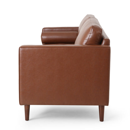 Malinta Contemporary Tufted 3 Seater Sofa by Christopher Knight Home - 82.25 L x 33.00 W x 33.00 H