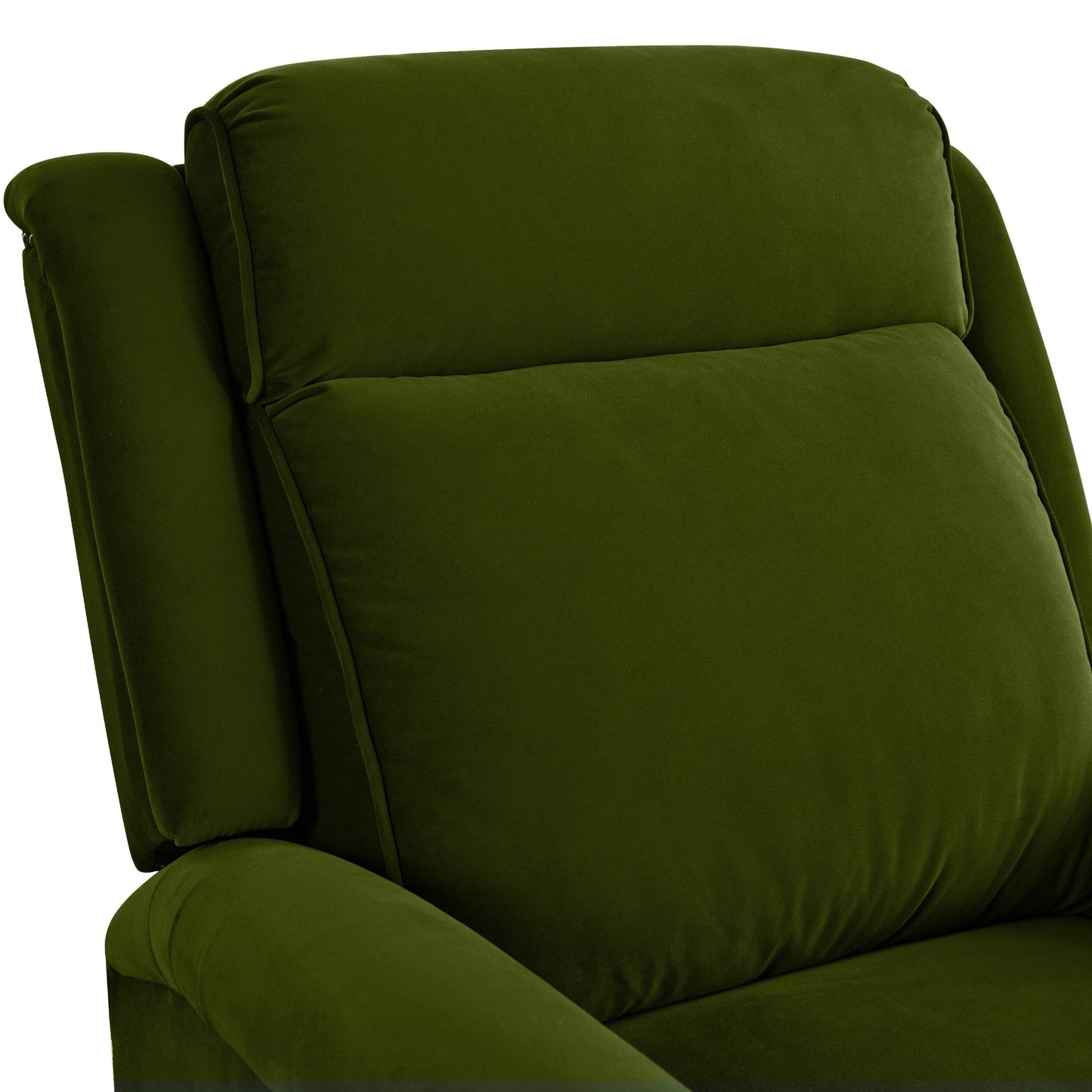 Marloo Modern Swivel Velvet Recliner Chair by Christopher Knight Home