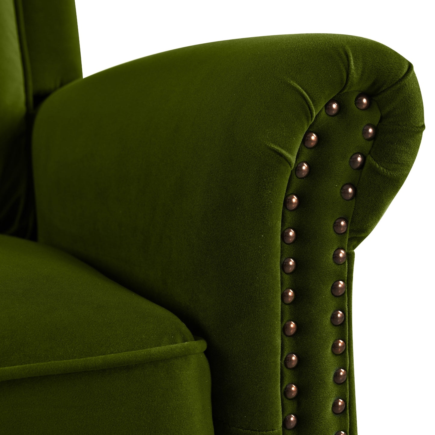 Marloo Modern Swivel Velvet Recliner Chair by Christopher Knight Home