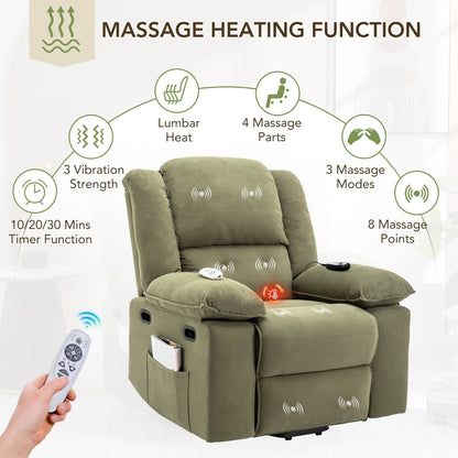Massage Recliner,Power Lift Chair for Elderly