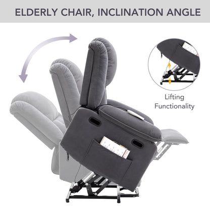 Massage Recliner,Power Lift Chair for Elderly