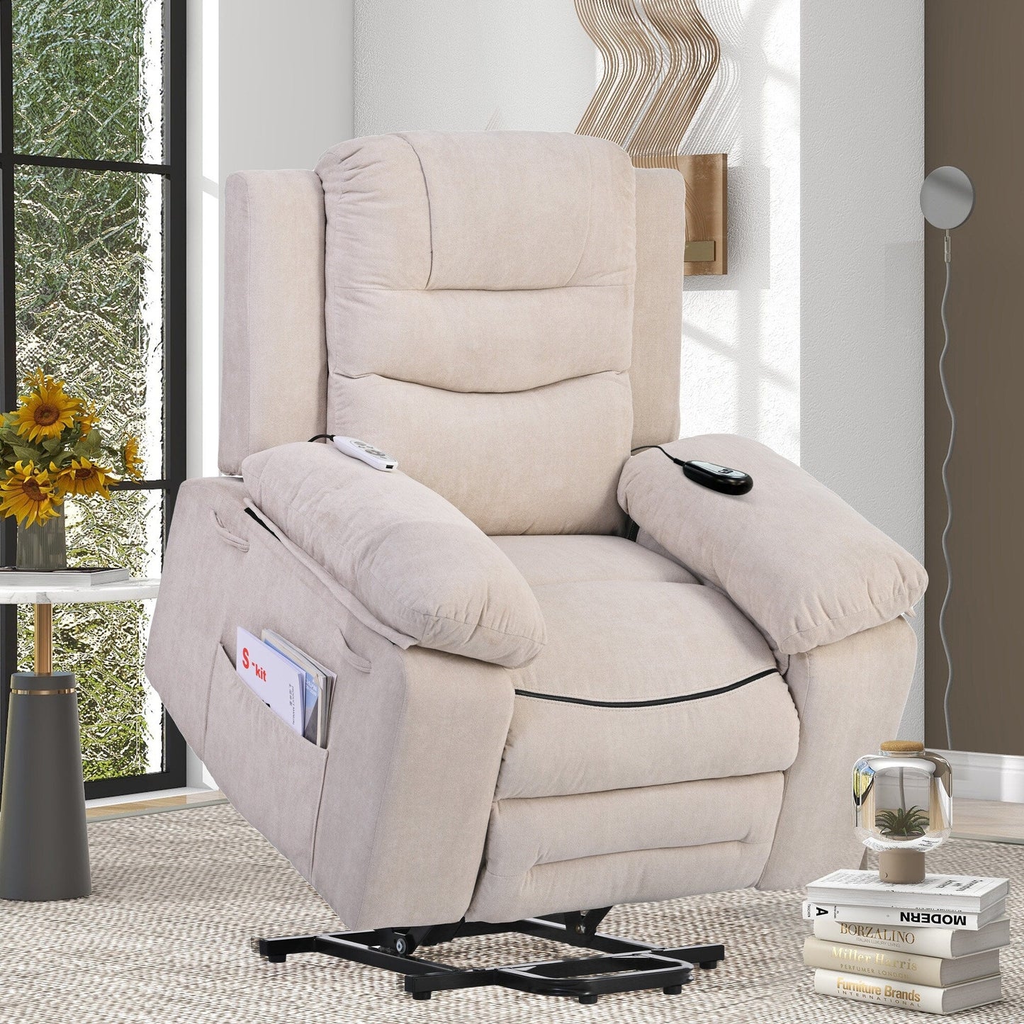 Massage Recliner,Power Lift Chair for Elderly