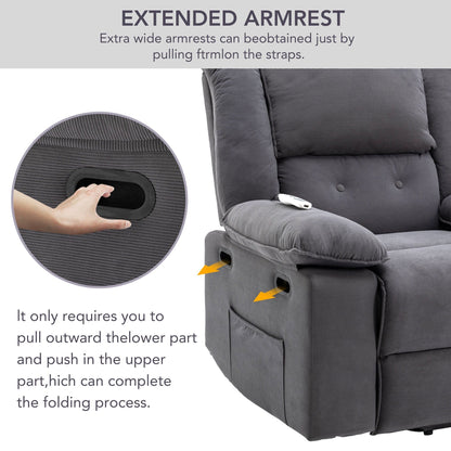 Massage Recliner,Power Lift Chair for Elderly