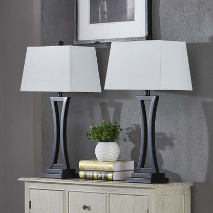 Maxax 30.75 Bedside Table Lamp Set (Set of 2)