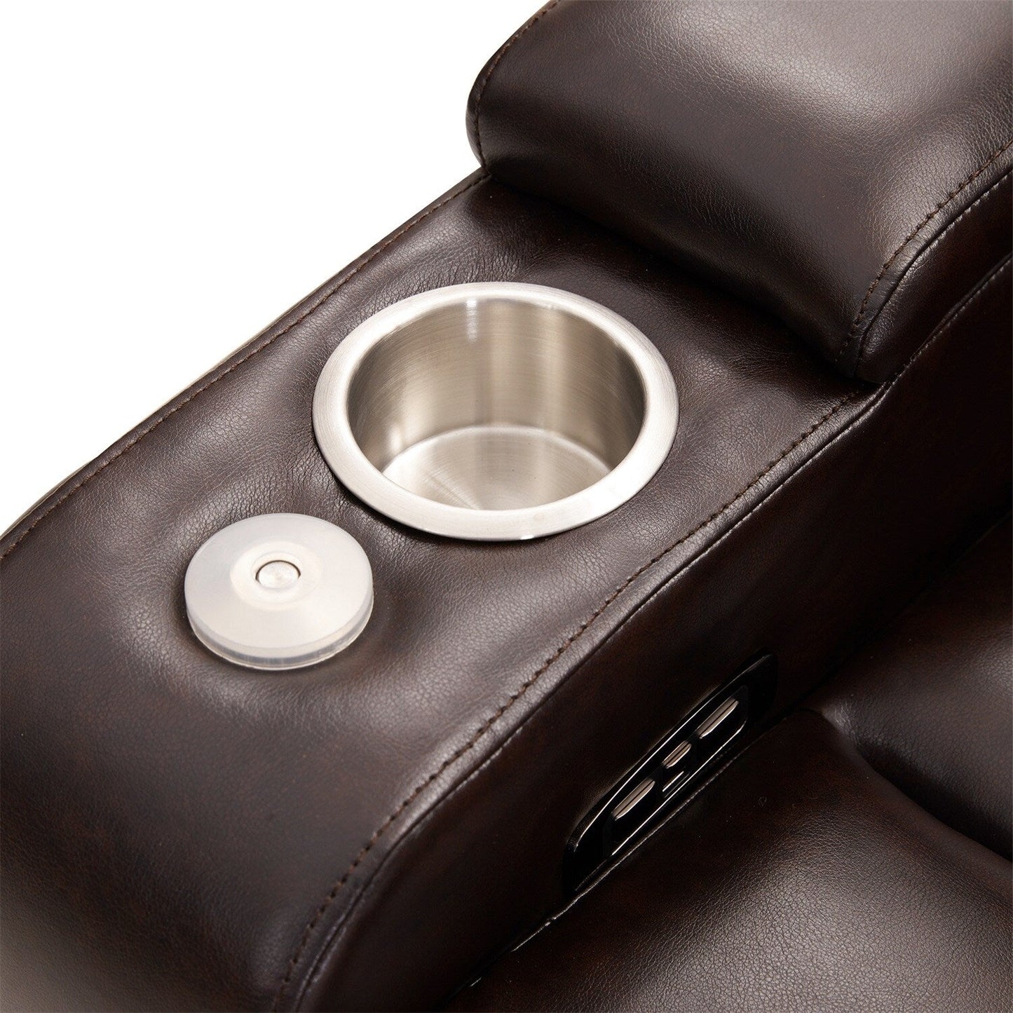 Merax PU Leather Power Motion Recliner with USB Charge Port