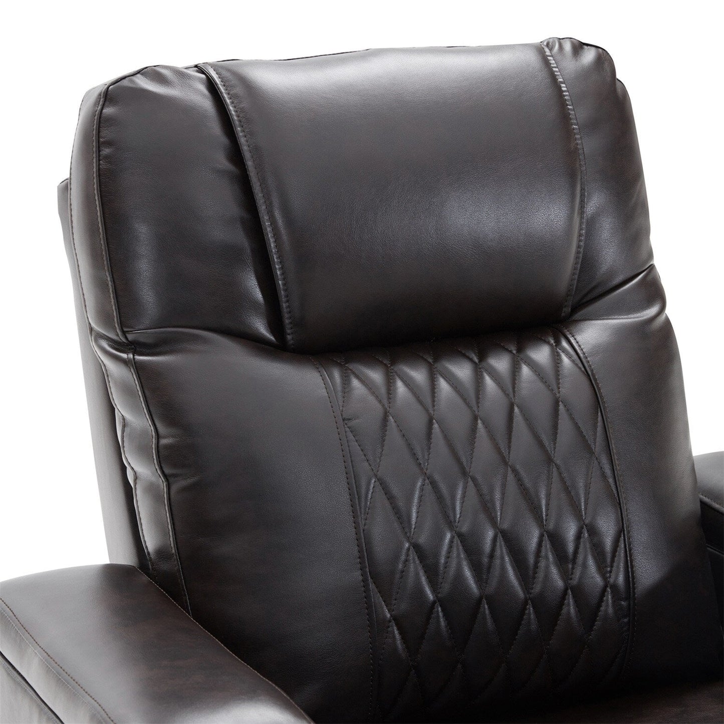 Merax PU Leather Power Motion Recliner with USB Charge Port