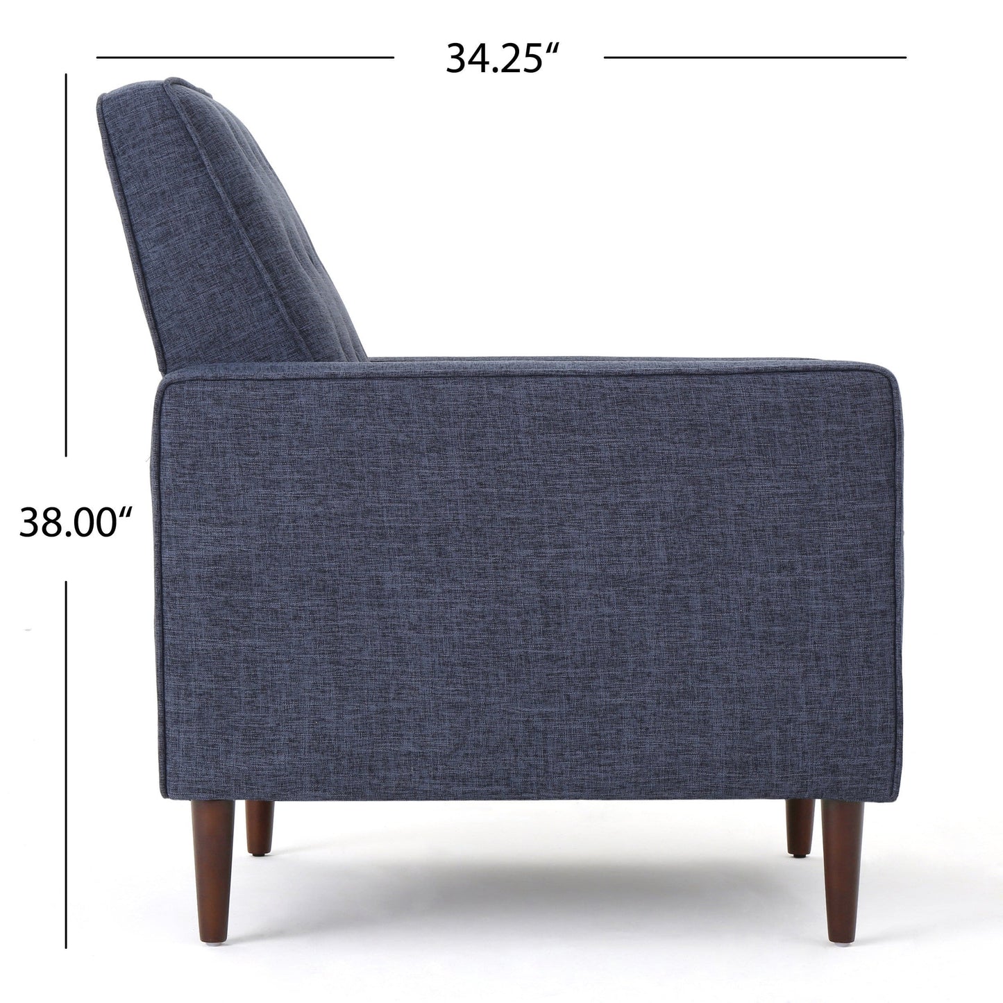 Mervynn Button Tufted Recliner (Set of 2) by Christopher Knight Home