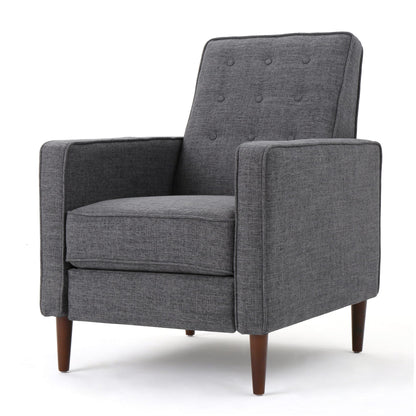 Mervynn Button Tufted Recliner (Set of 2) by Christopher Knight Home