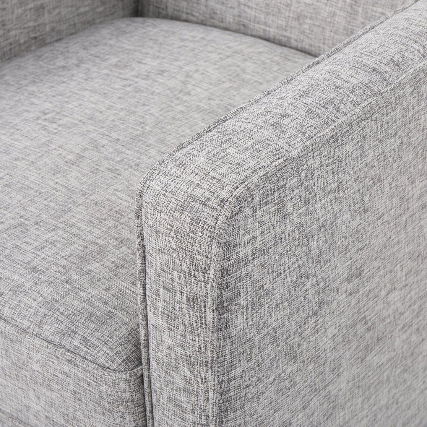Mervynn Mid-Century Modern Button Tufted Fabric Recliner by Christopher Knight Home
