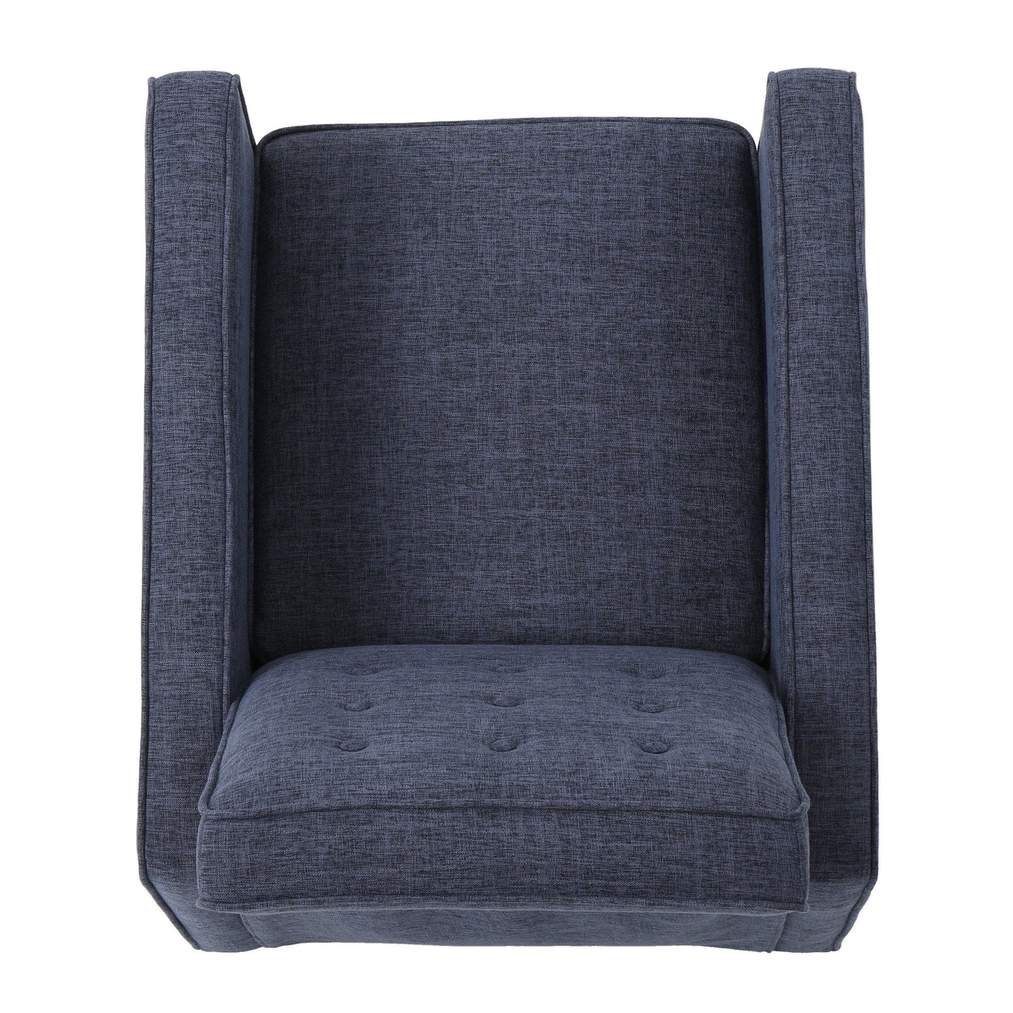 Mervynn Mid-Century Modern Button Tufted Fabric Recliner by Christopher Knight Home
