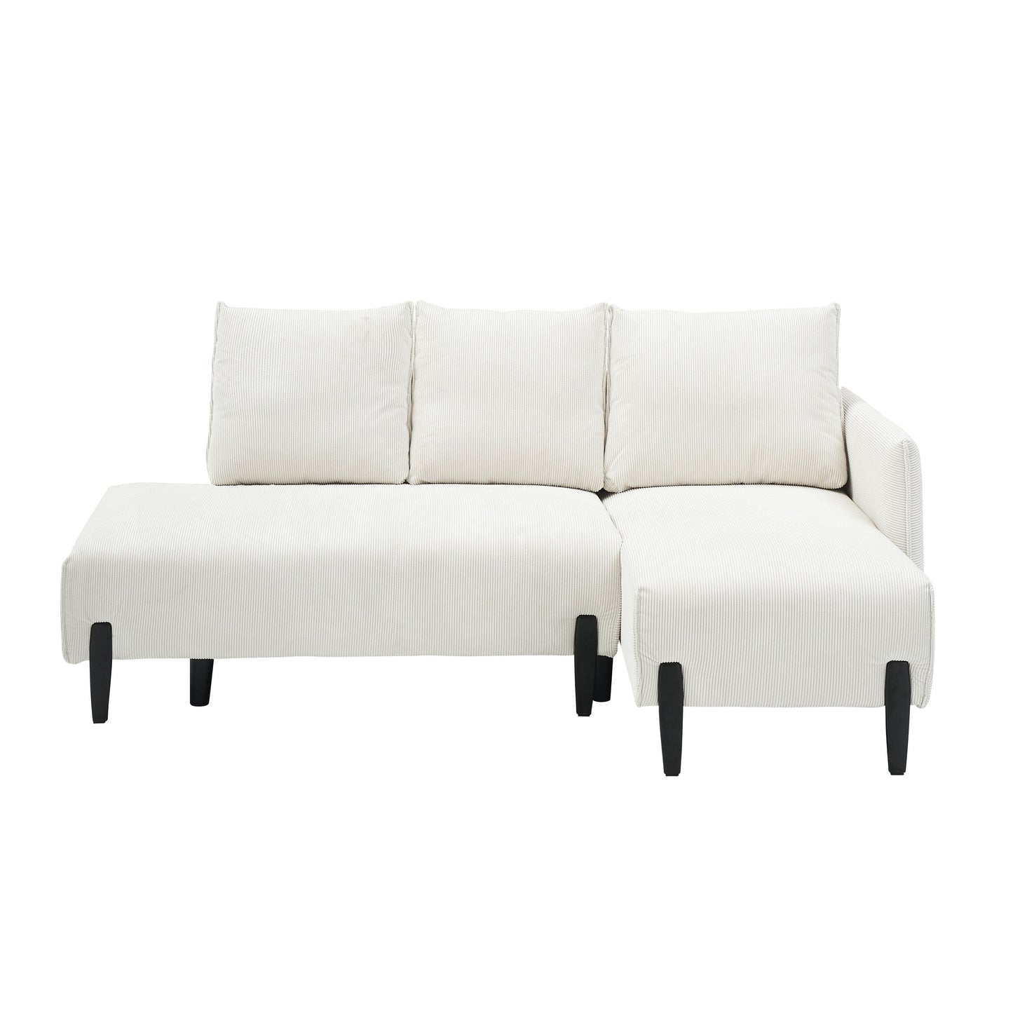 Mid-Century Modern Velvet Sofa - 79.50 Inches Long, Comfortable Love Seat for Small Spaces
