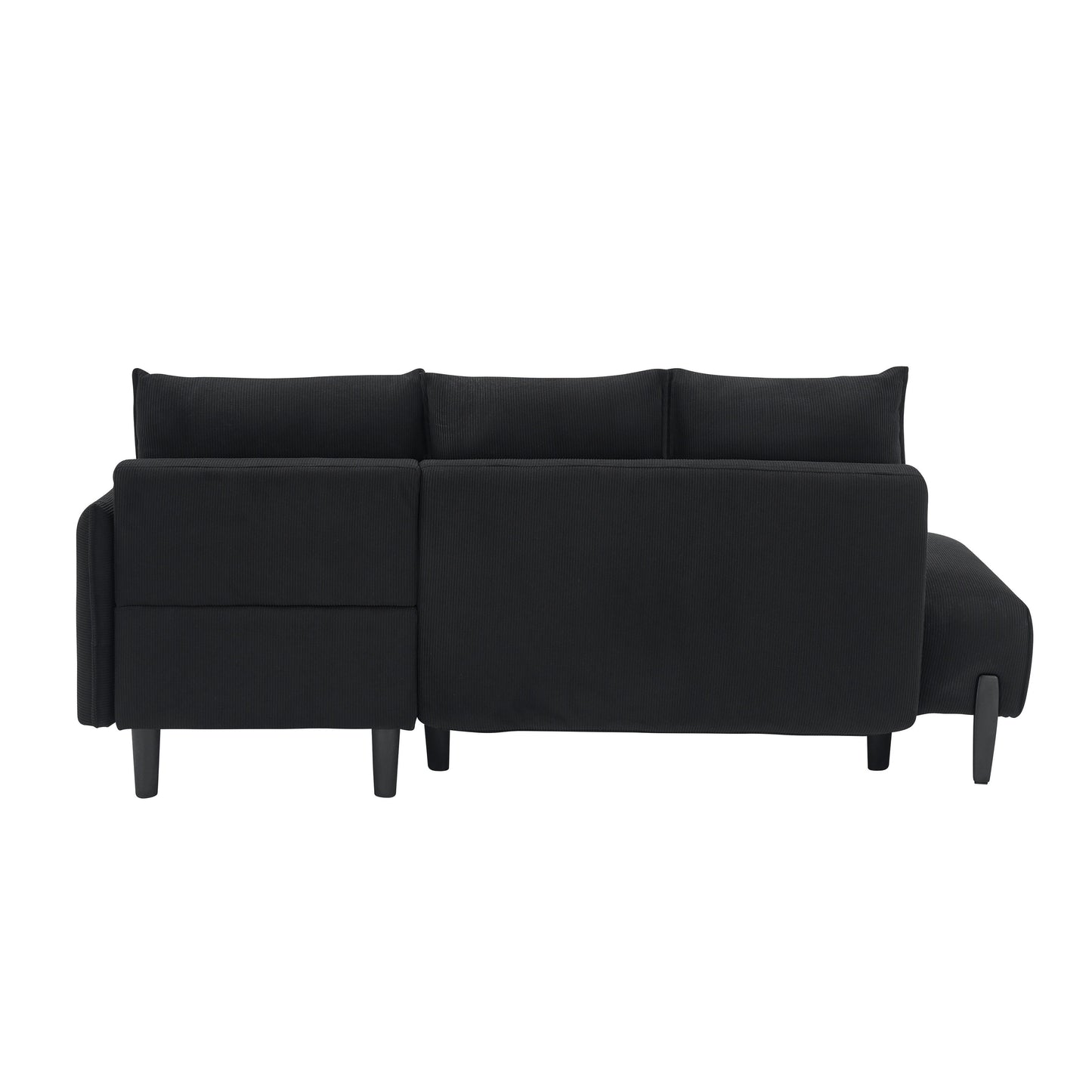 Mid-Century Modern Velvet Sofa - 79.50 Inches Long, Comfortable Love Seat for Small Spaces