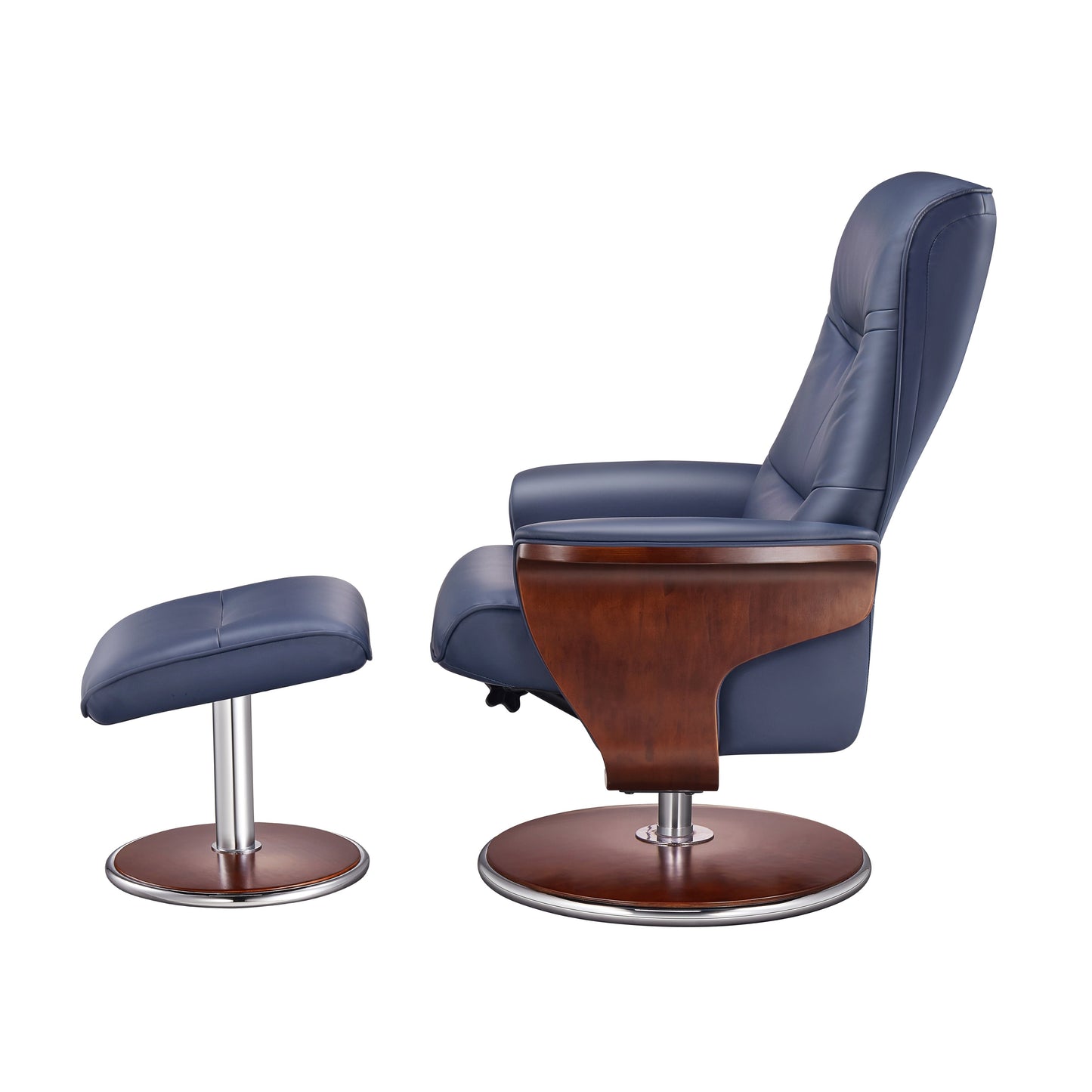 Milano Recliner Chair With Ottoman Artiva USA