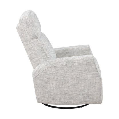 Miralina Fabric Swivel Glider Manual Reclining Chair
