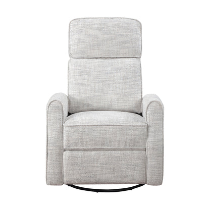 Miralina Fabric Swivel Glider Manual Reclining Chair