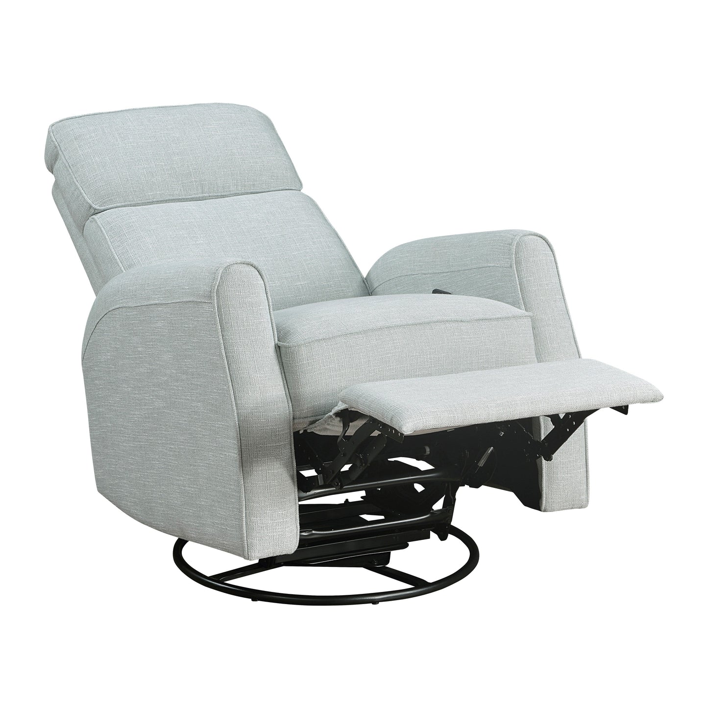 Miralina Fabric Swivel Glider Manual Reclining Chair