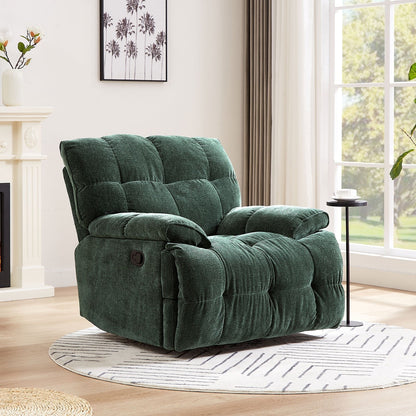 Modern Accent 360 Degree Swivel Armchair Functional Lounge Recline Chair Sofa