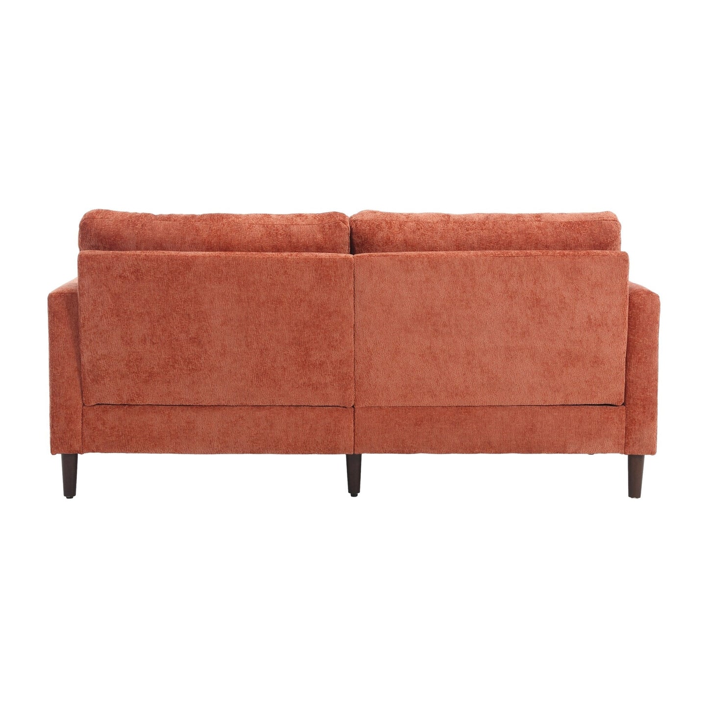 Modern Chenille Fabric Loveseat, 2-Seat Upholstered Loveseat Sofa