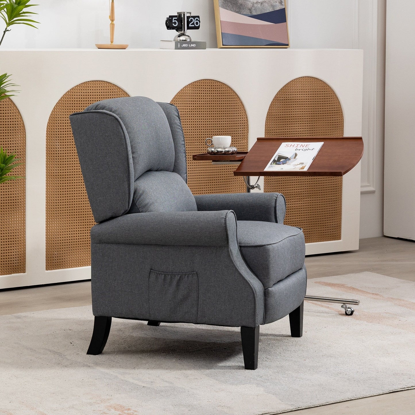 Modern Comfortable Upholstered Recliner