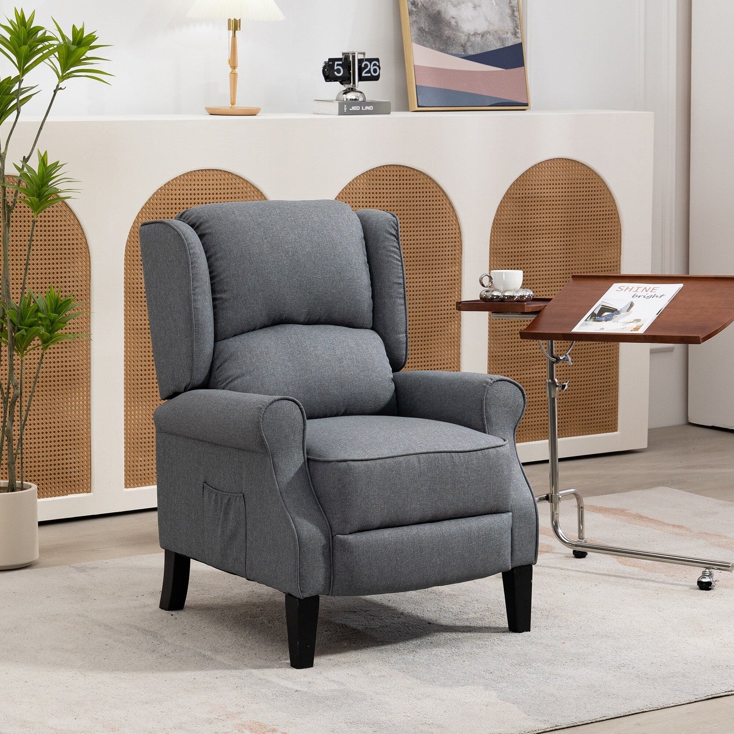 Modern Comfortable Upholstered Recliner