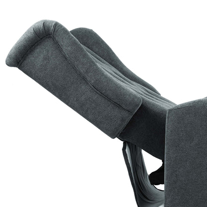 Modern Fabric Recliner Chair Push Back Sofa Chair