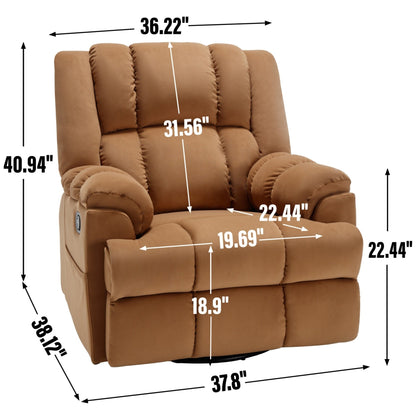 Modern Fabric Recliner